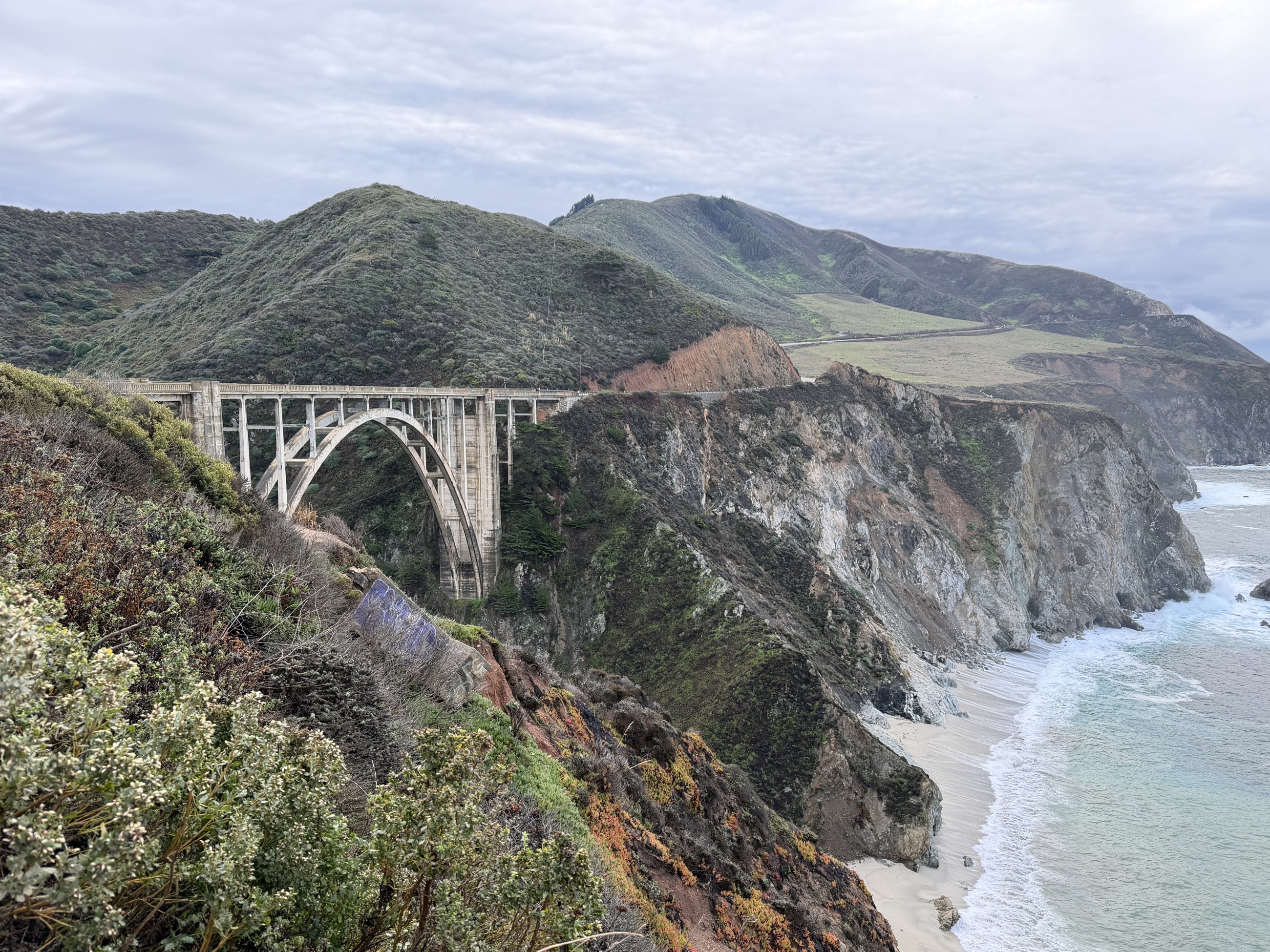 Bixby Bridge on the Pacific Coast Highway in Big Sur